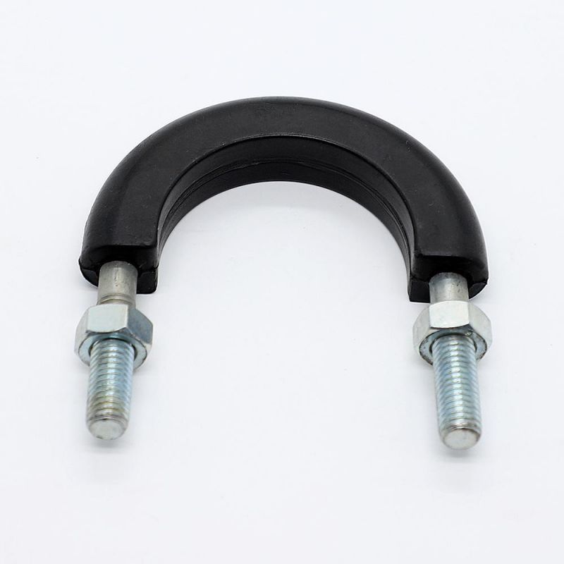 High Tensile Stainless Steel Cushioned Rubber Coated U-Bolt