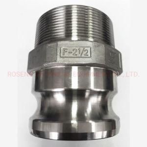 Adaptor 2 1/2 Inch Quick Connect Fitting 304 Stainless Steel Coupling
