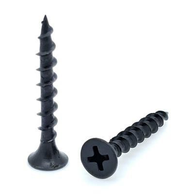 Black Phasphate OEM or ODM Bugle Head Self-Tapping Screw with CE