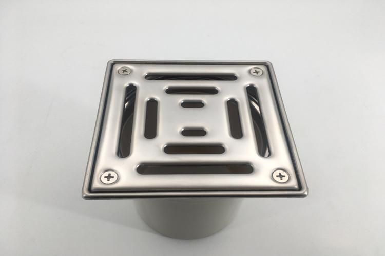 Popular Stainless Steel Polished Floor Drain for Kitchen Toilet and Bathroom