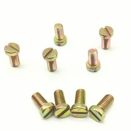 M8 M10 DIN84 Zinc Slotted Cheese Head Screws