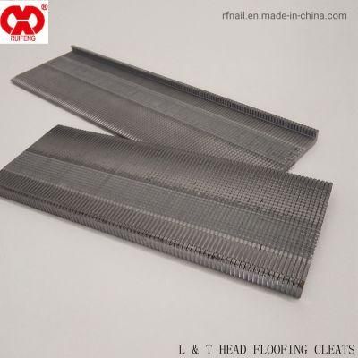 Latest Price Direct Manufacturer in Anhui Galvanized Crown 0.114&prime; &prime; L &amp; T Head Floofing Cleats.