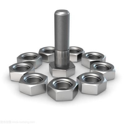 Zinc Plated - M8-ISO4032-Nuts-Swrch35K/45# - Grade-8sb