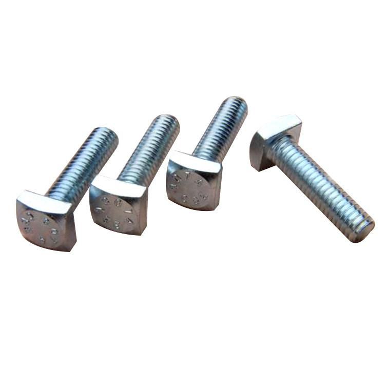 The Full Thread Bolt with Square Shape Head Carbon Steel Bolt Hex Bolt