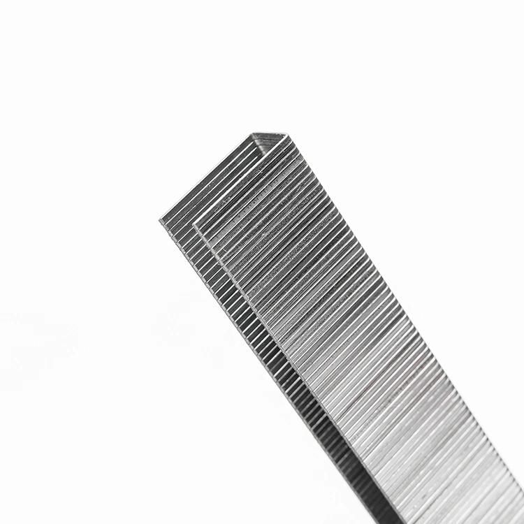 Galvanized Wire Material 10j Series Staples From China Used for Sofa Frames and Wooden Board