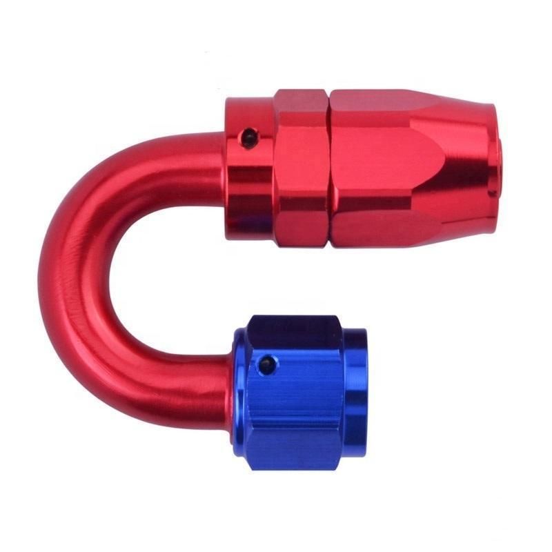 Aluminium Reusable Hose End Adapter for Oil Fuel An10 Swivel Fitting