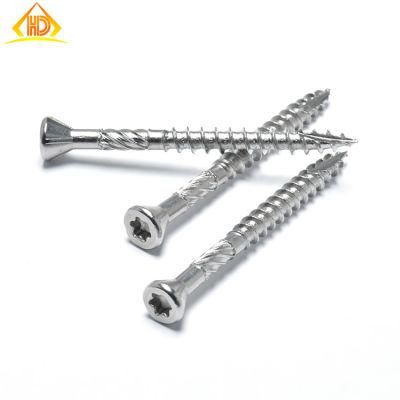 China Supplier Stainless Steel Countersunk Head Wood Screws Torx