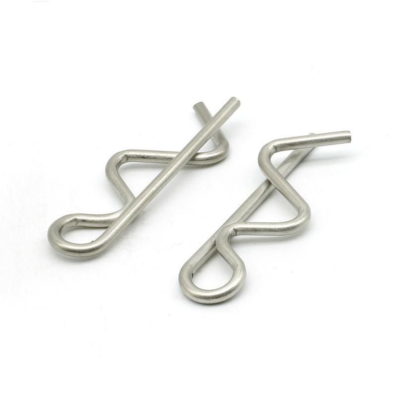 R-Type Split Pin B-Type Pin Wave Snap Spring Lock Pin Stainless Steel 304 316