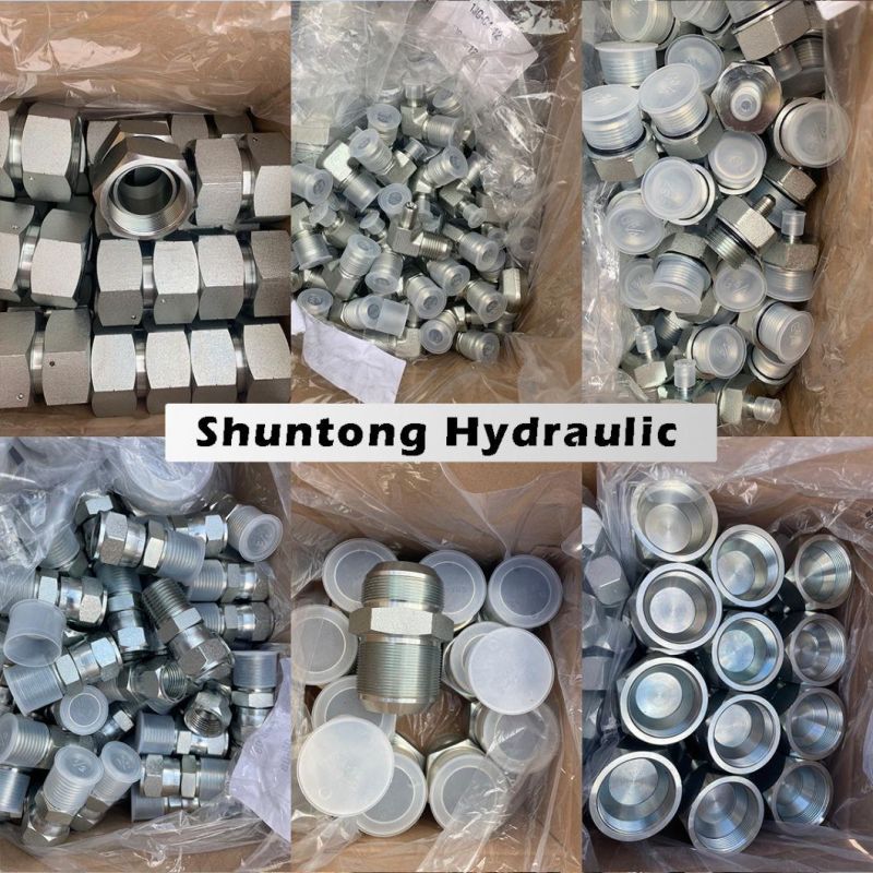 Hydraulic Fitting Carbon Steel/Stainless Steel Jic Male 74° Cone or Female 74° Seat Hydraulic Adaptors