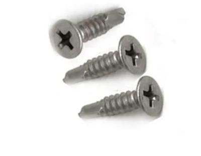 Stainless Steel Cross Countersunk Head DIN7504 Self Tapping Screw