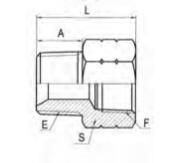 Hydraulic Nipple NPT Male and Female Plug, Hose Adaptor,