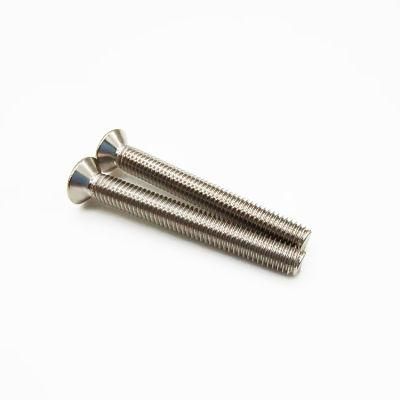 DIN965 304 316 Stainless Steel Metric Phillips Cross Recessed Countersunk Head Machine Screws