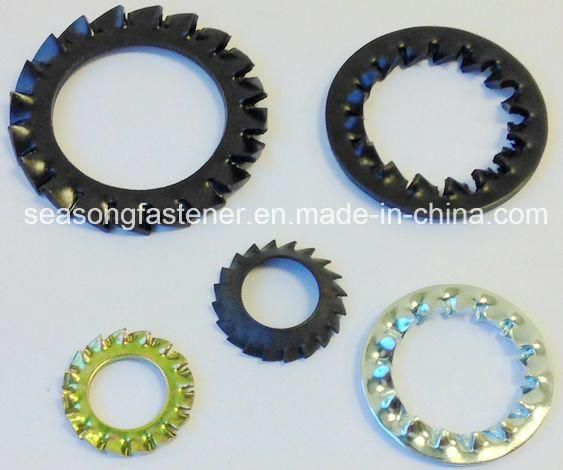 Countersunk Lock Washer / Tooth Washer / Serrated Washer (DIN6798V)