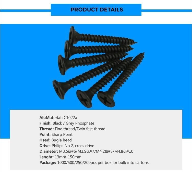 Factory Bugle Head Phillips Drive Drywall Screw