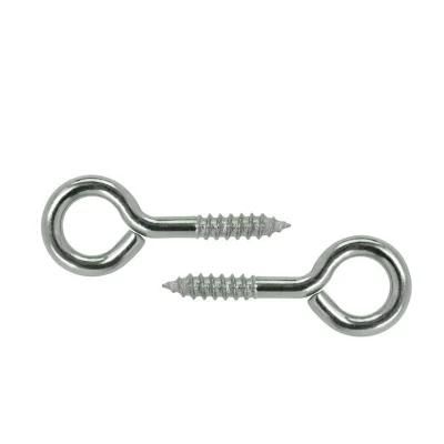 SS316 Lag Snake Open Eyes Hook Pins Screw