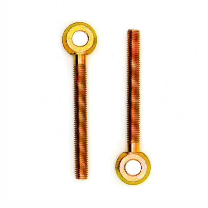 Yellow Zinc DIN444 Bolt M12 Grade 8.8 Carbon Steel Yellow Zinc Plated Eye Bolt DIN444