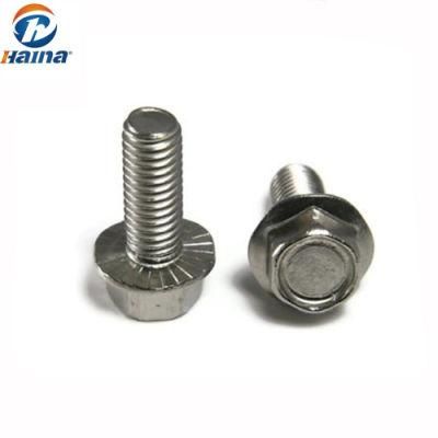 DIN6921 Customized Stainless Steel Hex Flange Head Bolts