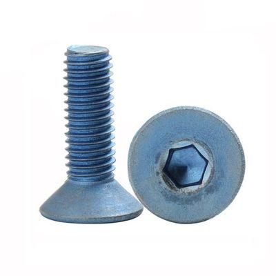 Titanium Anodizing blue Hexagon Socket Countersunk Head Cap Screws