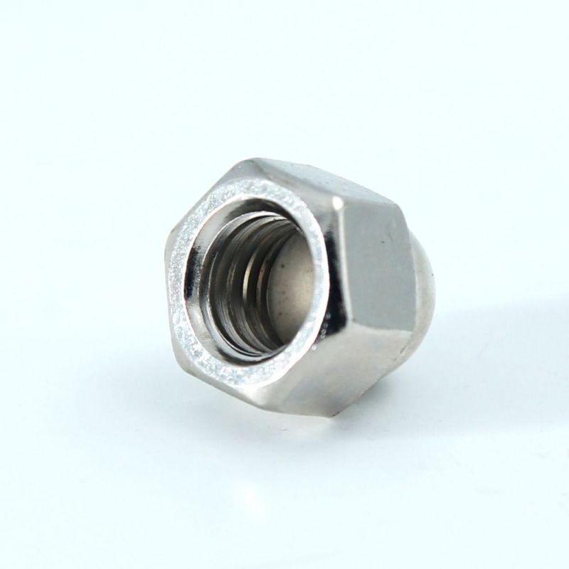 306 314 A2 A4 Stainless Steel with Cover Type Nuts, Nickel-Plated, Ball Head Cover Type, M4-M20
