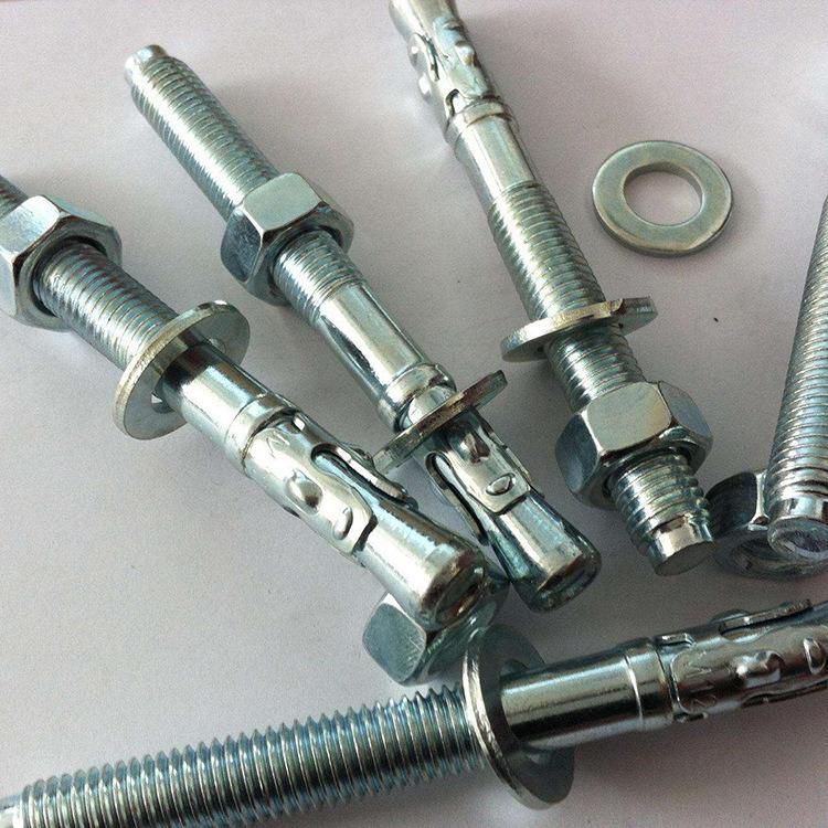 Fastener Carbon Steel Color Zinc Plated Wedge Anchor Bolt Wedge Anchor