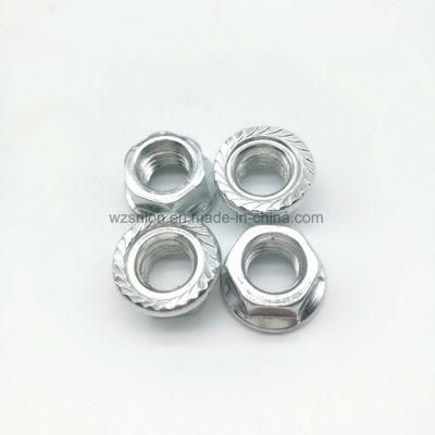 DIN6923 Hex Flange Nuts with Serration M8