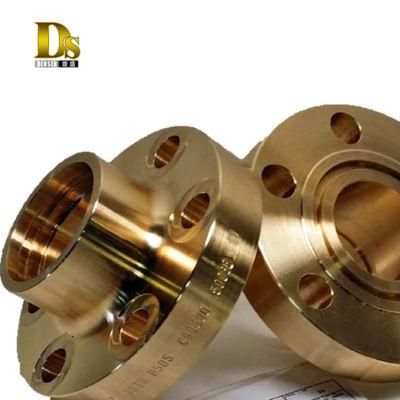 Densen Customized Copper Brass Forging Flange, Forged Plate Flange