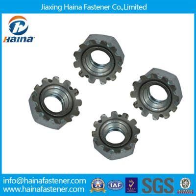 HDG Carbon Steel Kep Nuts K-Lock Nuts with External Tooth