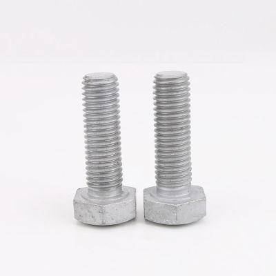 China Factory High Tenisle A307 A325 A449 Heavy Hex Bolts and A563 Gr Dh Nuts F436 Flat Washer