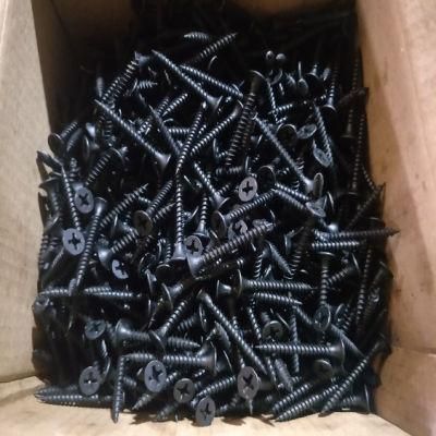 Made in China Black/Grey Phosphated Reliable Quality Philips Head Fine Thread Drywall Screw 4.0&prime; &prime;