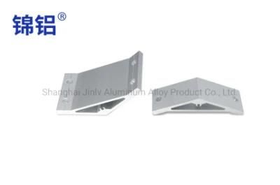135 Degree Support Angle Piece Aluminum Bracket Profile Corner Connector