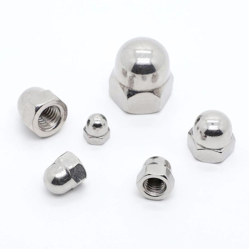 DIN1587 Stainless Steel SS316 A4-80 Hex Domed Cap Nut