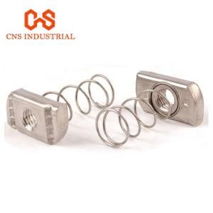 M6 M12 M16 Stainless Steel SS304 Spring Channel Nut