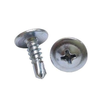 Phillip Truss Head Button Head Wafer Head Self Drilling Screw. Zinc Plated. C1022. Galvanized.