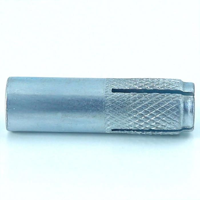 Bright Finish Drop-in Anchor Bolt, White Zinc Plated Hammer Set Anchor in All Sizes