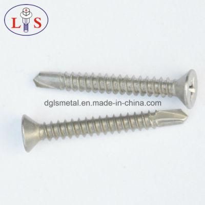 Stainless Steel 304 Flat Head Self Drilling Screw
