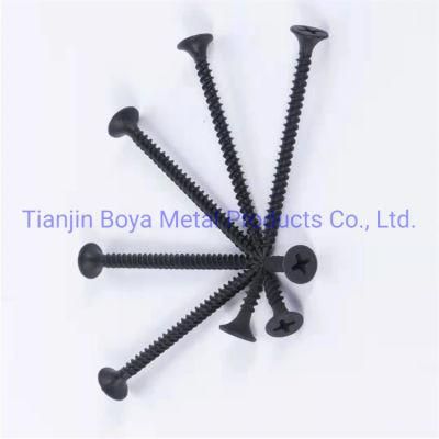 Black Phosphated Galvanized C1022 Material Bugle Head Fine Coarse Thread Perfect Cheap Plasterboard Drywall Screw
