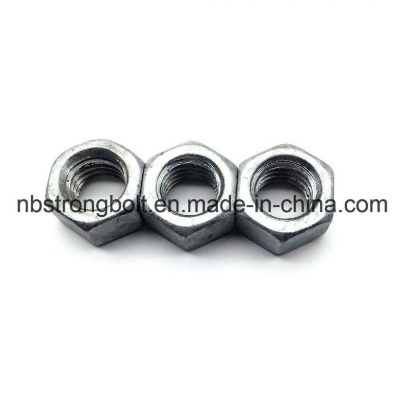 DIN934 Hex Nut Class 8 with HDG M33