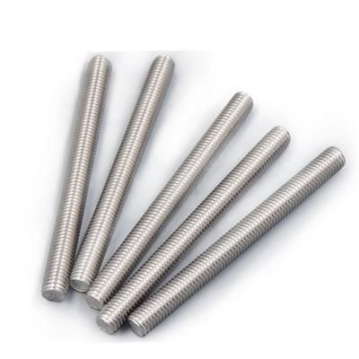 DIN 976 A4-80 Thread Rod Stainless Steel Thread Bar SS304 Stud Bolt SS316 Factory Direct Hot Selling A2-70 DIN975 Full Threaded Rod
