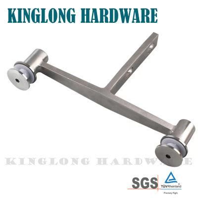 New Style Stainless Steel Staircase Glass Railing Hardware Fence Handrail Glass Connector Pipe Support
