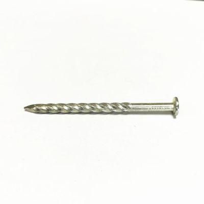 High Quality Galvanized Twisted Screw Shank Pallet Roofing Nail with Assemble Washer Made in China