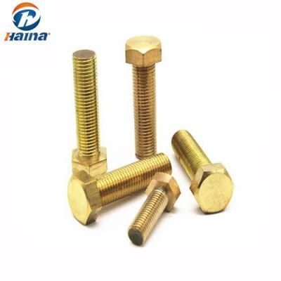 Jiaxing Haina Made in China Machine Bolt with Brass Material