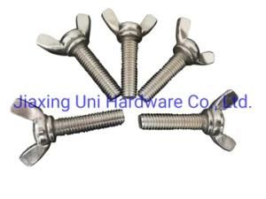 Stainless 304/316 Wing Nut Bolts, Passivated
