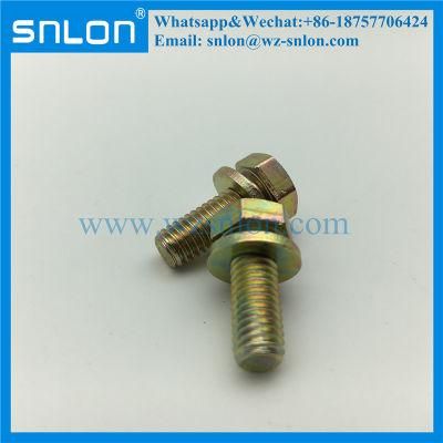 High Tensile Hex Machine Screw Assembly Plain Washer