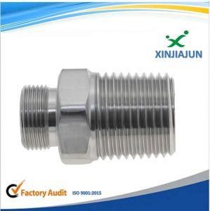 Pneumatic Mini Brass Fitting, Hydraulic Hose Fitting Metric Tube Adapter