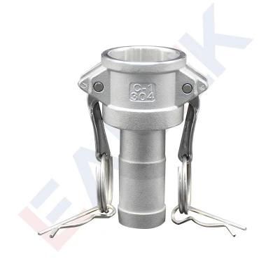Stainless Steel C Type 1/2&quot; SS304 Camlock Coupling Fittings