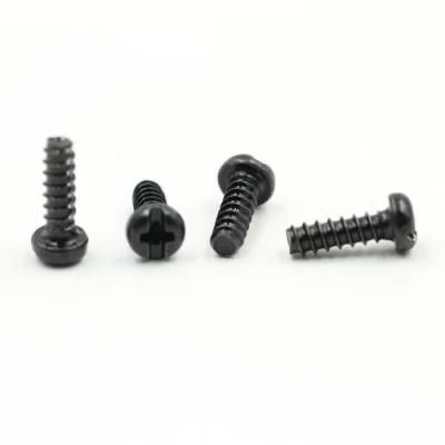 Factory Custom Self Tapping Fastener Screws Black Oxid Screw