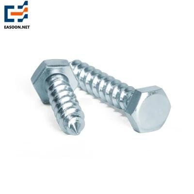 Full Thread Hex Self Tapping Screw Zinc Plated Screw M6