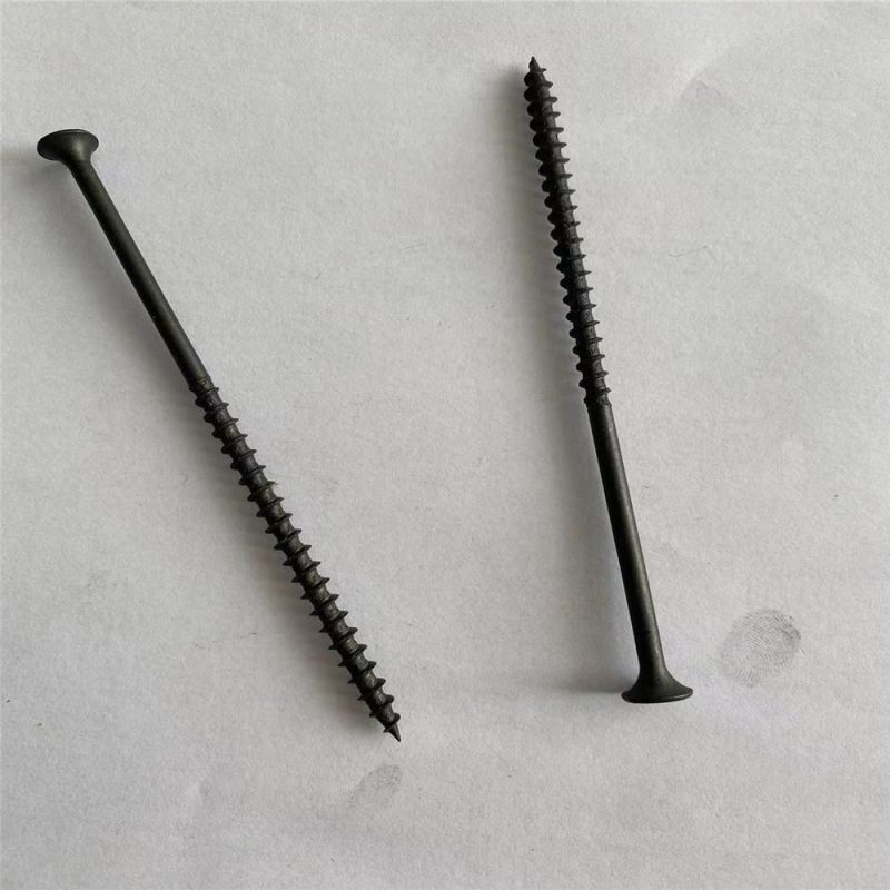 Black Phosphating Drywall Nail/ Cross Countersunk Head Tapping Screw