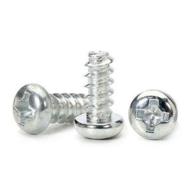 Small Mini Carbon Steel Cross Pan Head Self Tapping Screw