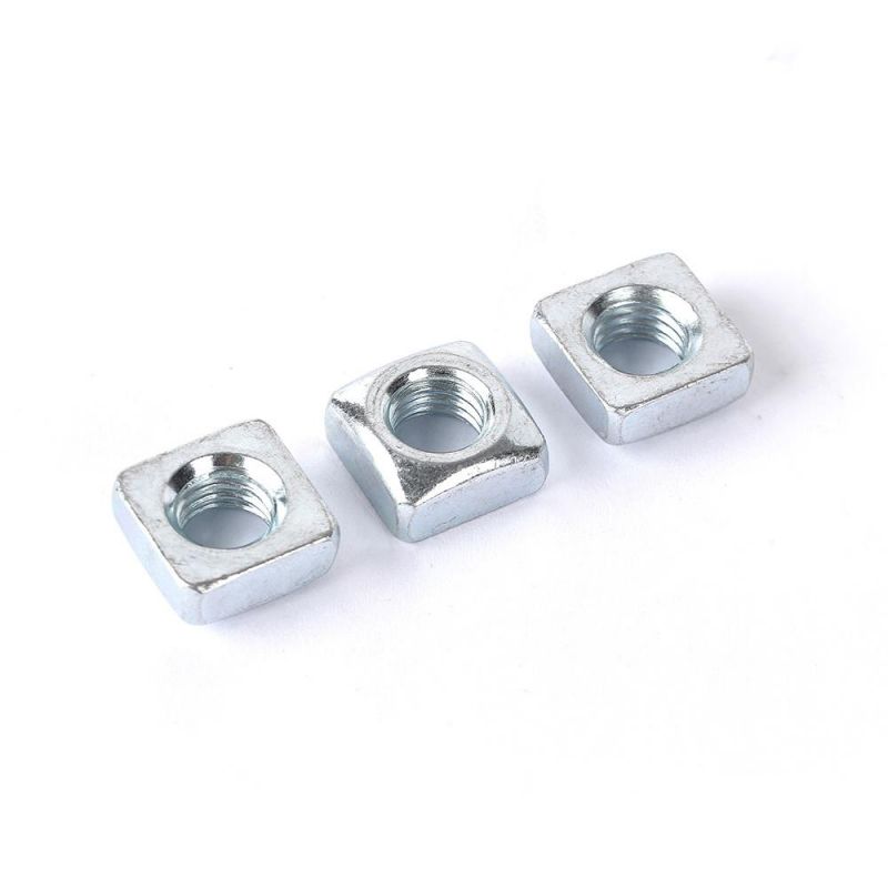 Factory Price M4 M6 M8 M10 Galvanized Square Lock Cage Nut Stainless Steel Cage Nut Stainless Steel Wing Nut DIN557 Square Nut